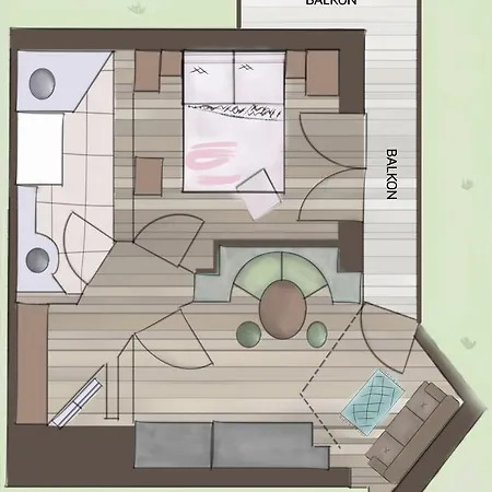 Gaestehaus Schusser An Der Therme, Fruehstueck, Doppelzimmer Und Ferienwohnung
